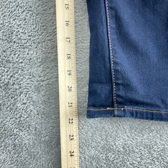 Womens Tahari Dark Wash Denim Jeans Size 18W Cotton Blend 4460 - Picture 7 of 10